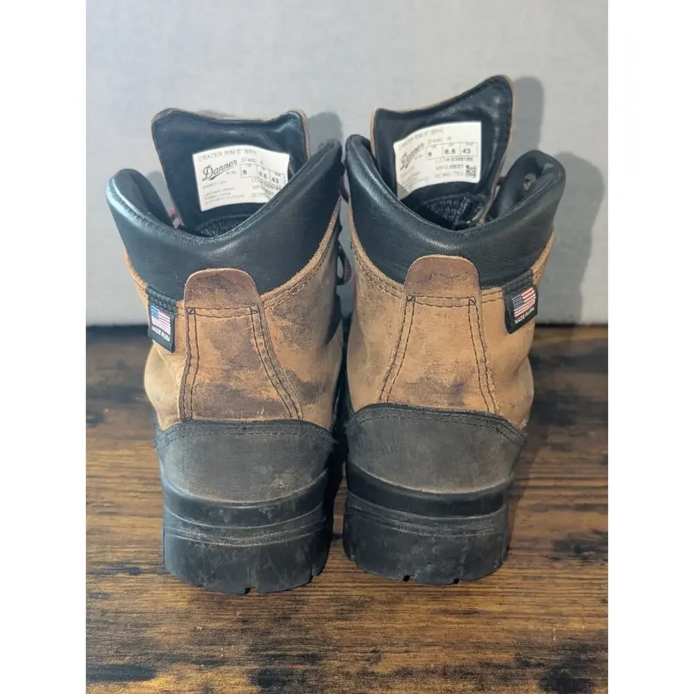 DANNER Boots Mens 9 Crater Rim 37440 6
